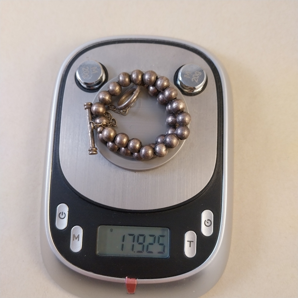Silpada Sterling Silver Beaded Bracelet - Picture 8 of 15